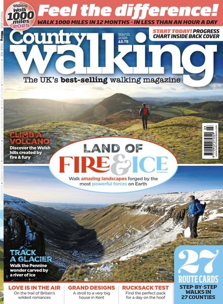 Country Walking – March 2025 Cover