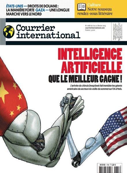 Courrier International – 6 Fevrier 2025 Cover
