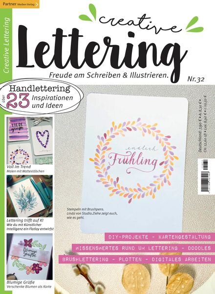 Creative Lettering – Januar 2025 Cover