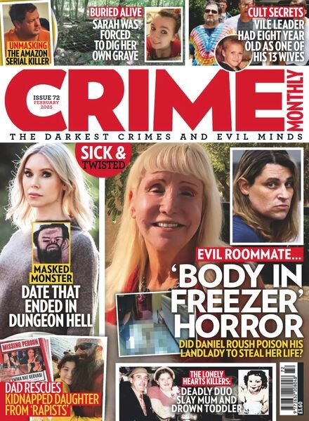 Crime Monthly – Issue 72 2025 Cover