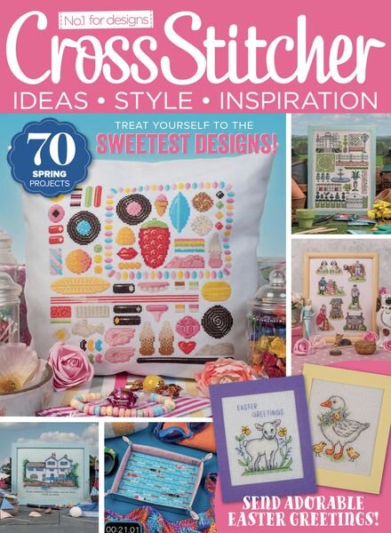 CrossStitcher – April 2025 Cover
