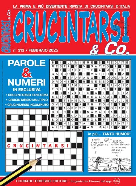 Crucintarsi & Co – Febbraio 2025 Cover