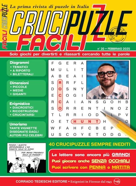 Crucipuzzle – 4 Febbraio 2025 Cover