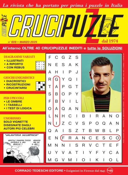 Crucipuzzle – Marzo 2025 Cover