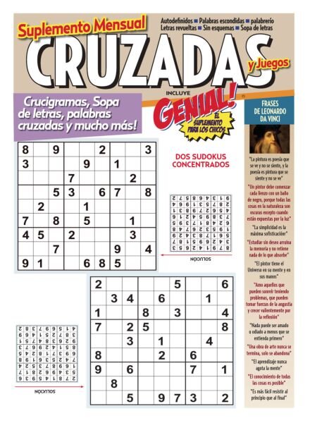 Cruzadas y Genial! – Febrero 2025 Cover