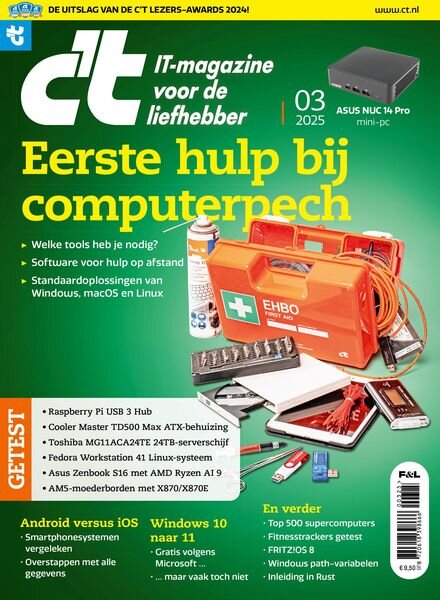 c’t Magazine Netherlands – Maart 2025 Cover