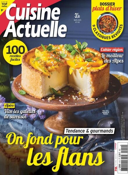 Cuisine Actuelle – Mars 2025 Cover