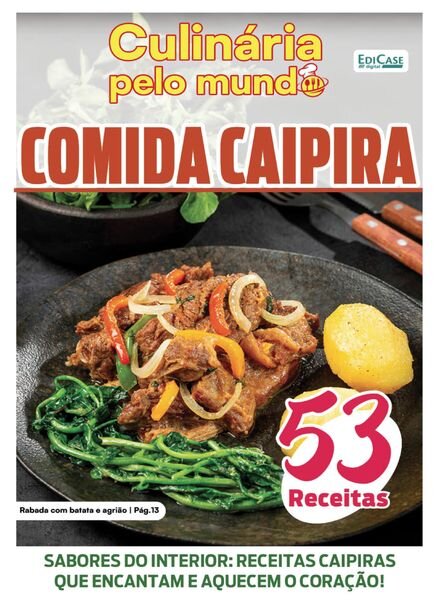 Culinaria Pelo Mundo – Janeiro 2025 Cover