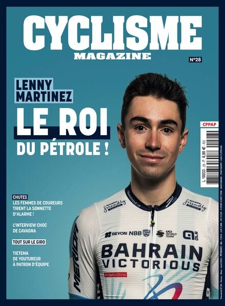Cyclisme Magazine – Fevrier-Mars-Avril 2025 Cover
