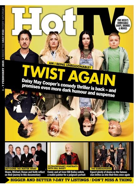 Daily Star Hot TV – 1 February 2025 Cover