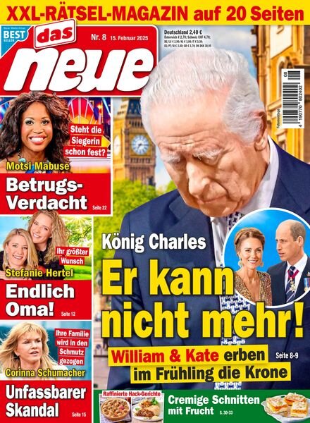 Das Neue – 15 Februar 2025 Cover