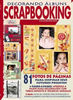 Decorando albuns Scrapbooking – Janeiro 2025