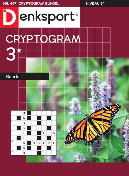 Denksport Cryptogrammen 3 bundel – 6 Februari 2025 Cover