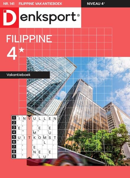 Denksport Filippine 4 Vakantieboek – 6 Februari 2025 Cover