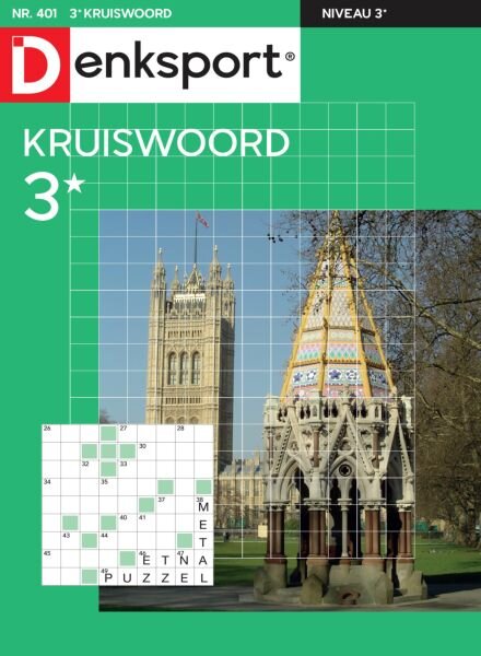Denksport Kruiswoord 3 – 20 Februari 2025 Cover