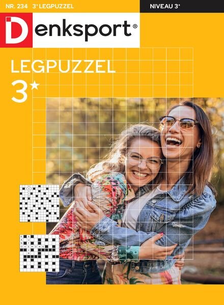 Denksport Legpuzzel 3 – 6 Februari 2025 Cover