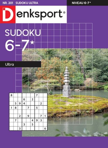 Denksport Sudoku 6-7 ultra – 20 Februari 2025 Cover