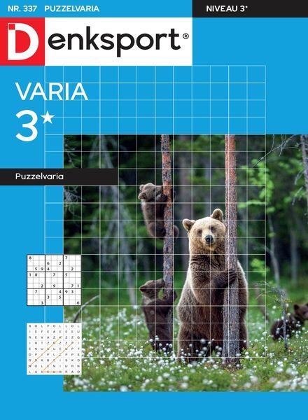 Denksport Varia 3 Puzzelvaria – 13 Februari 2025 Cover