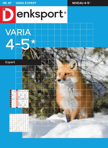 Denksport Varia expert 4-5 – 30 Januari 2025 Cover
