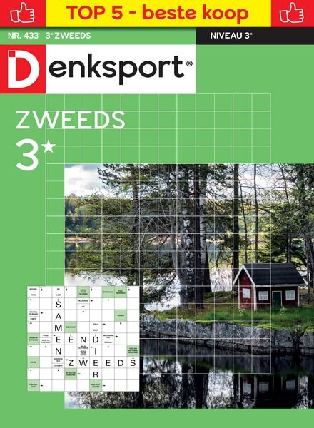 Denksport Zweeds 3 – 6 Februari 2025 Cover
