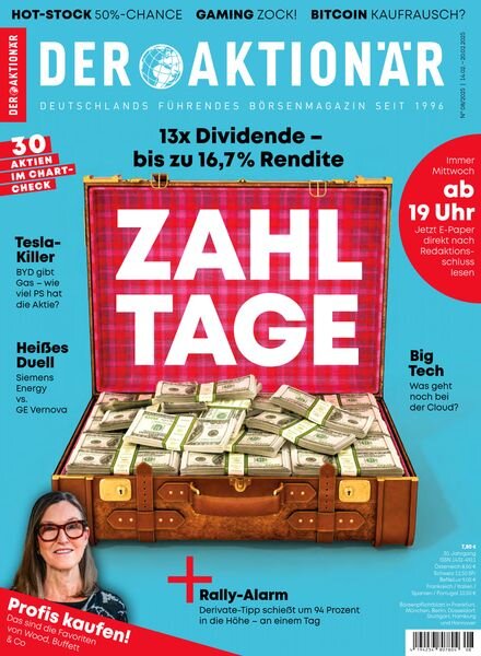 Der Aktionar – 14 Februar 2025 Cover