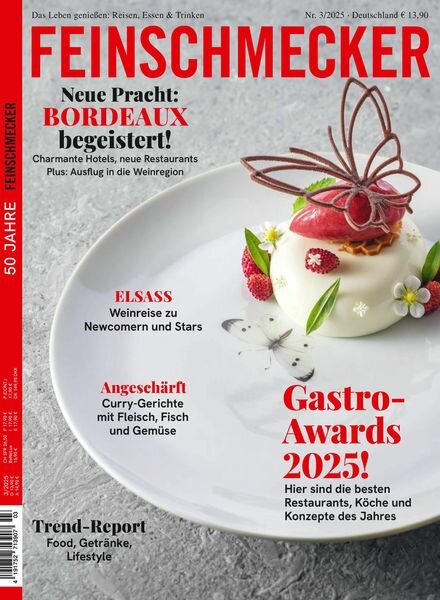 Der Feinschmecker – Marz 2025 Cover