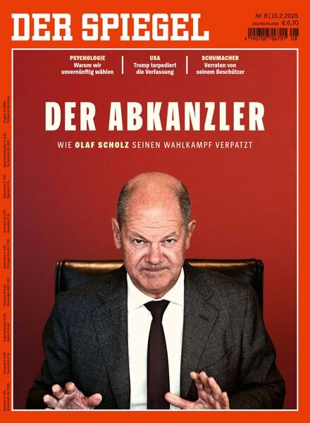 Der Spiegel – 14 Februar 2025 Cover