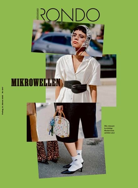 Der Standard Rondo – 31 Januar 2025 Cover