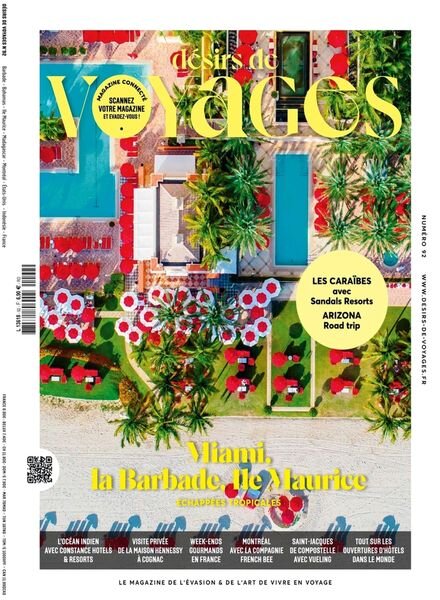 Desirs de Voyages – N 92 2025 Cover