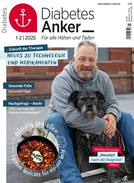 Diabetes Anker – Januar-Februar 2025 Cover