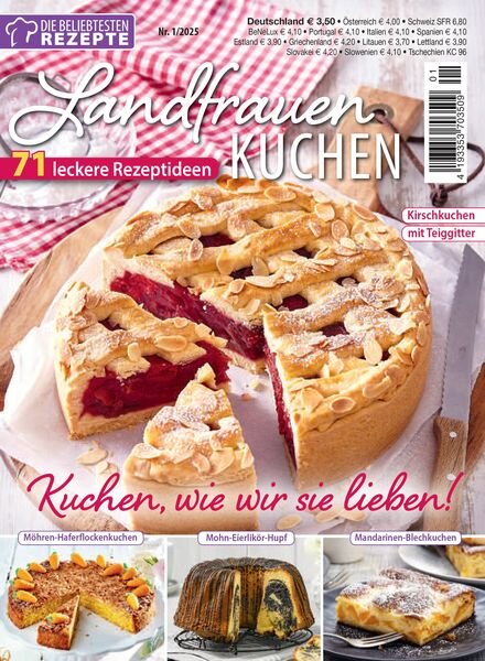 Die beliebtesten Rezepte – 7 Februar 2025 Cover