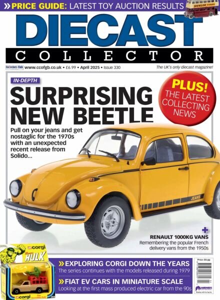 Diecast Collector – April 2025 Cover