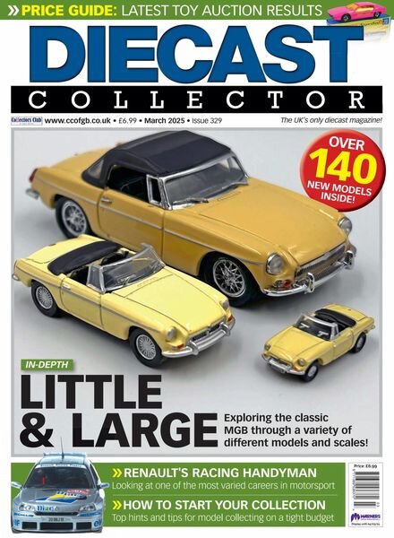 Diecast Collector – March 2025 Cover