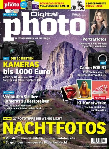 DigitalPHOTO – Marz 2025 Cover
