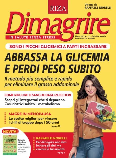Dimagrire – Marzo 2025 Cover