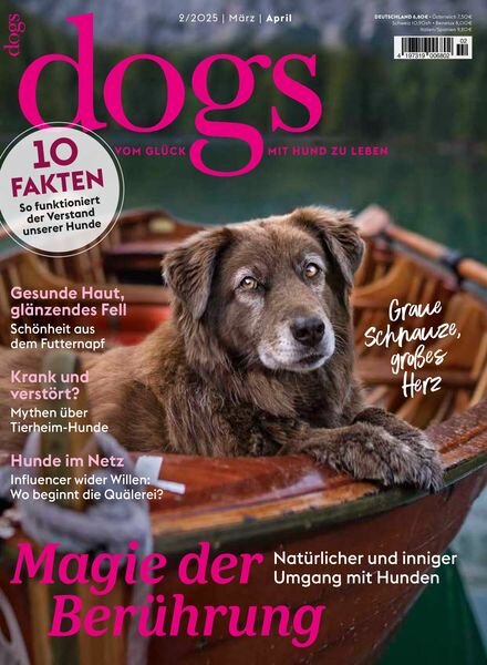 Dogs Germany – Marz-April 2025 Cover