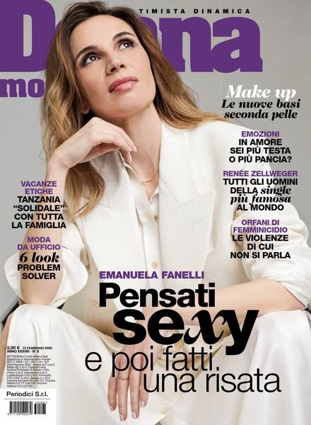 Donna Moderna – 13 Febbraio 2025 Cover