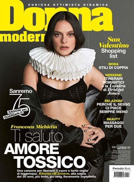 Donna Moderna – 6 Febbraio 2025 Cover