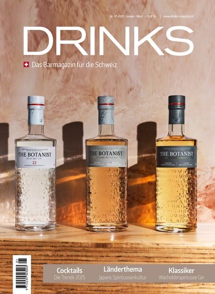Drinks Switzerland – Januar-Februar-Marz 2025 Cover