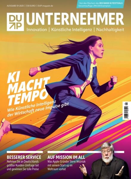 DUP Unternehmer-Magazin – 21 Februar 2025 Cover