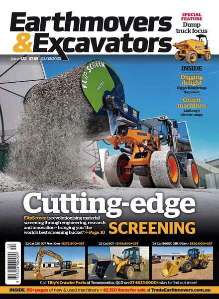 Earthmovers & Excavators – 3 February 2025 Cover