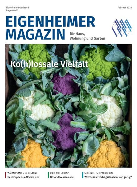 Eigenheimer Magazin – Februar 2025 Cover