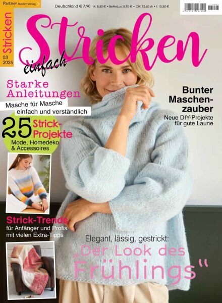 Einfach Stricken – Februar 2025 Cover