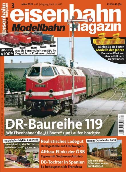 Eisenbahn Magazin – Marz 2025 Cover