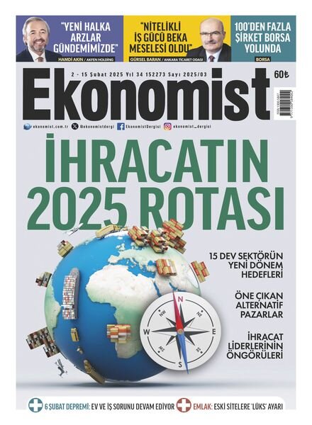 Ekonomist Turkiye – 1 Subat 2025 Cover