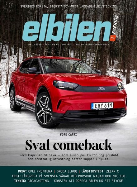 Elbilen – 12 Februari 2025 Cover