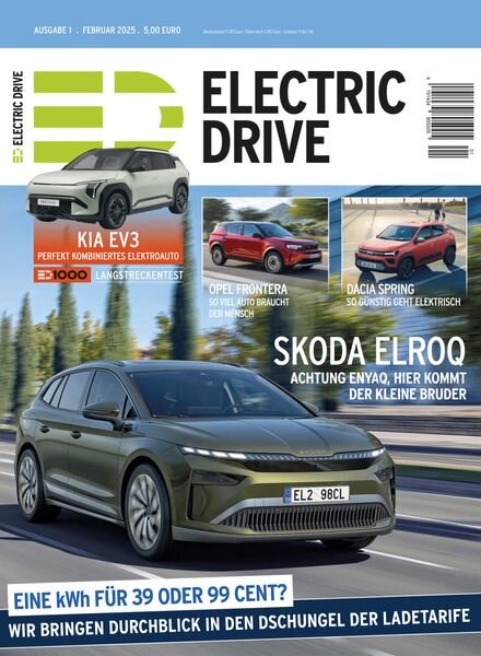 Electric Drive – Februar 2025 Cover