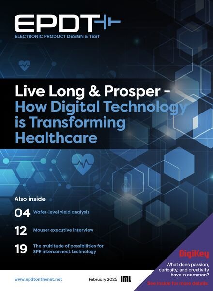 Electronic Product Design & Test – February 2025 Cover