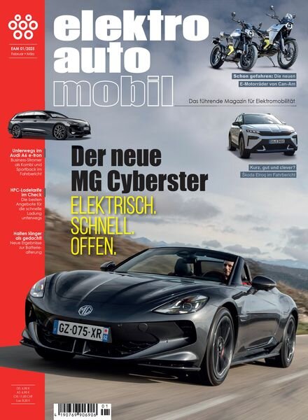 Elektroautomobil – Februar-Marz 2025 Cover