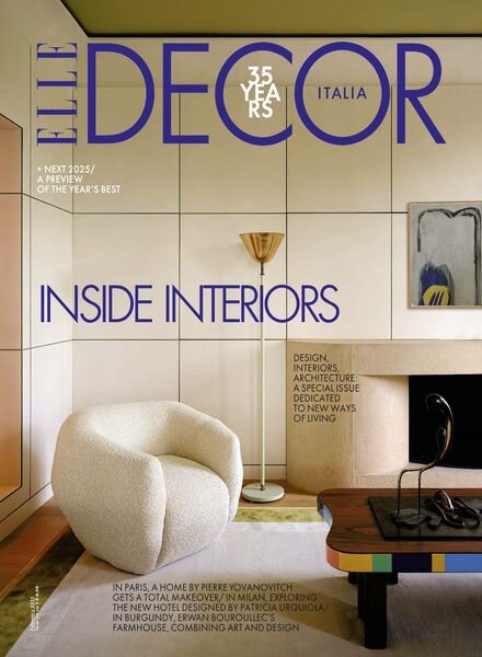 Elle Decor Italia English Edition – February 2025 Cover